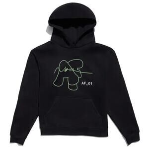 about-face Limited Edition AF Black Hoodie size XL